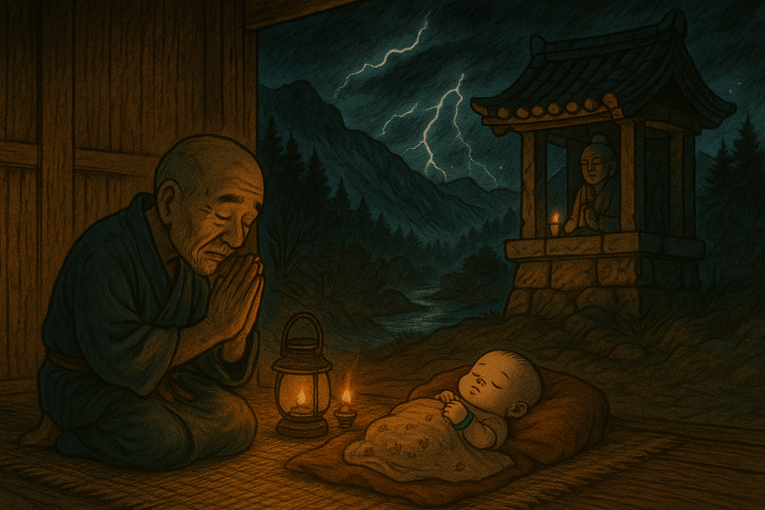 Chapter I — The Night of Fire and River